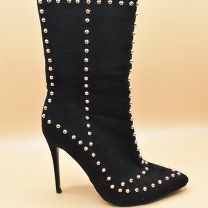 AKIRA Studded Heel